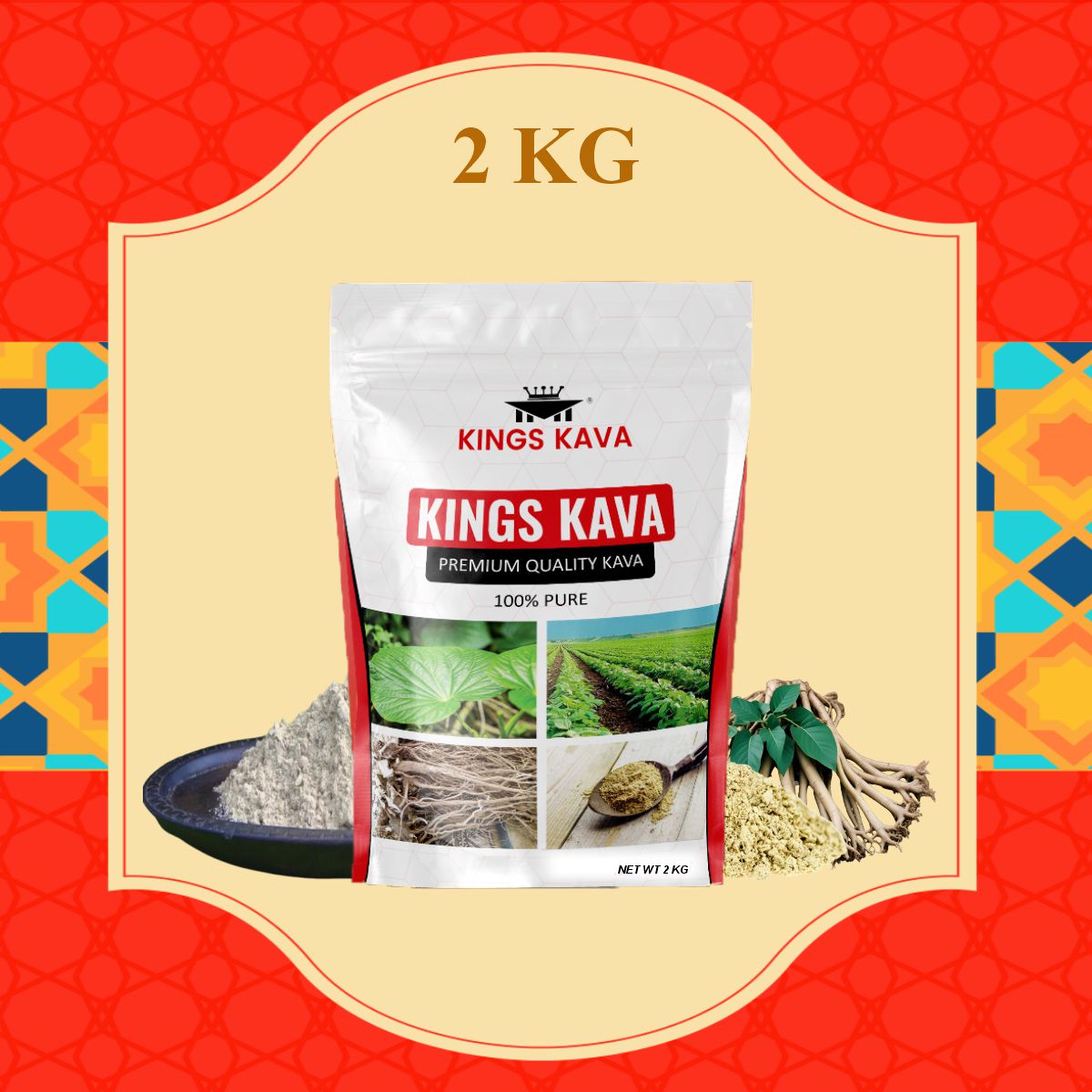 Premium Fiji Kava 2kg kings kava